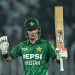 Maaz Sadaqat follows in Saim Ayub's footsteps; 'No-Look Six' video goes viral.
