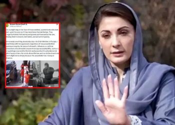Man arrested for assaulting petrol pump employee, Maryam Nawaz shares video of arrest