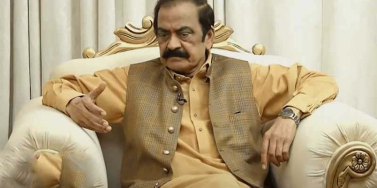 مراد سعید افغانستان میں بیٹھ کر خیبر پختونخوا کی حکومت کو کنٹرول کر رہےتھے،رانا ثںااللہ
