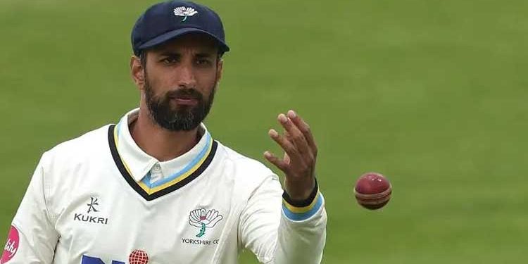National Test team captain Shan Masood suffers a calf injury.