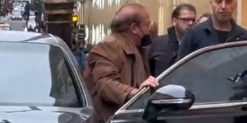 Nawaz Sharif's vehicles vandalized for the third time in London