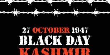 October 27 A Black Day for Kashmiris in Pakistan and across the world.