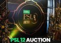 PSL 12 Direct signing provision remains in place; player auction to be held on January 23.