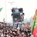 PTI long march participants halt in Peshawar; Sohail Afridi announces plans to unveil the future course of action in Charsadda today.