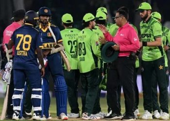 پاکستان اور سری لنکا کی ٹیموں پر سلو اوور ریٹ پر جرمانہ عائد
