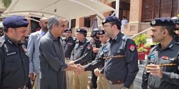 خیبر پختونخوا میں پولیس الرٹ،آئی جی کی وزیر داخلہ کو بریفنگ