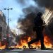 Protests in Europe over inflation and a lack of amenities; violent clashes in France and Italy.