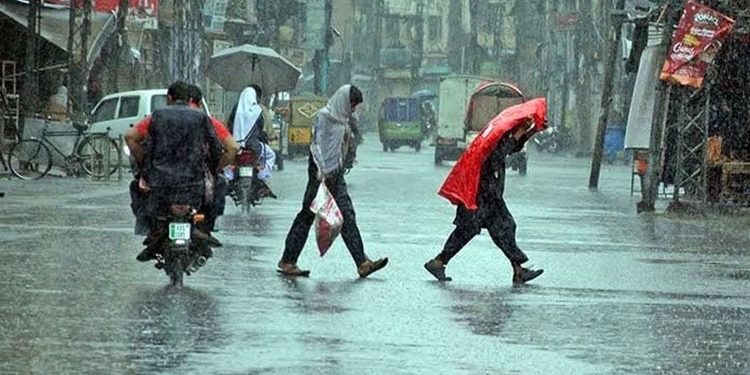 Rain disrupts weather in various parts of the country