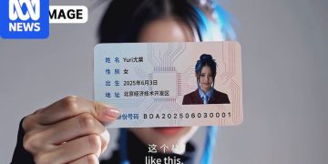 Registration of digital humans in China
