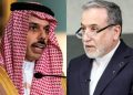 Saudi and Iranian foreign ministers meet to discuss easing tensions in the region
