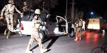 Security forces operation in Dera Ismail Khan; 3 Khariji terrorists killed.
