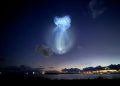 Space jellyfish appears in the sky, people in America are scared