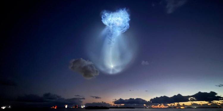 Space jellyfish appears in the sky, people in America are scared