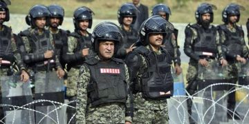 The Chief Commissioner of Islamabad has requested 3,000 Rangers personnel.