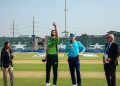 Tri-nation series England win the toss and decide to bowl against Pakistan.