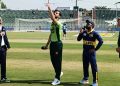 Tri-nation series Pakistan and Sri Lanka face off today; Sri Lanka wins the toss and decides to field.