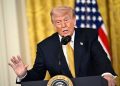 US President Donald Trump once again hints at a military attack on Iran.