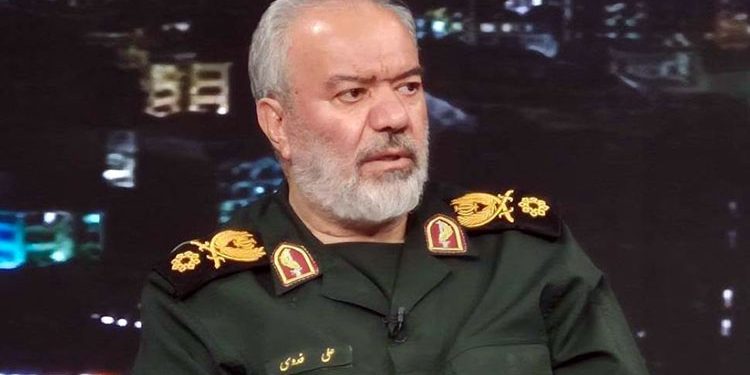 US military has withdrawn 1,000 kilometers from Iran's borders, claims Iranian commander.