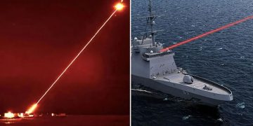 US military launches light attack in Strait of Hormuz, targets drone with US laser