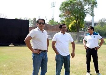 Visits by former cricketers to the National Cricket Academy