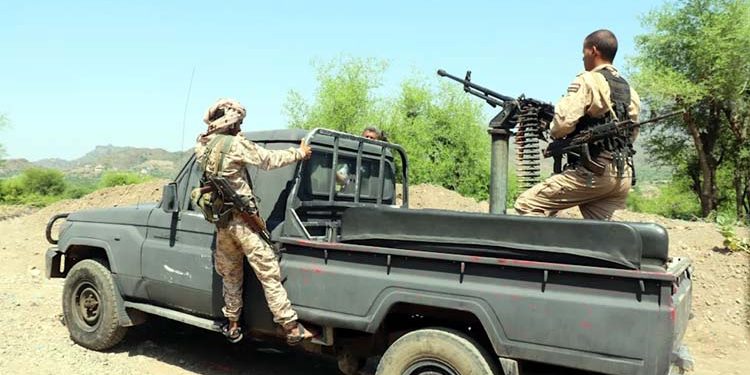 Yemeni army attacks Houthi positions following an attack on a power installation in Medina.