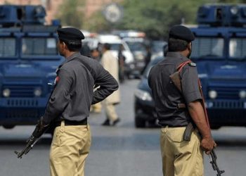 Armed men open fire on police in Karak; SHO and gunman martyred.