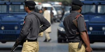 Armed men open fire on police in Karak; SHO and gunman martyred.